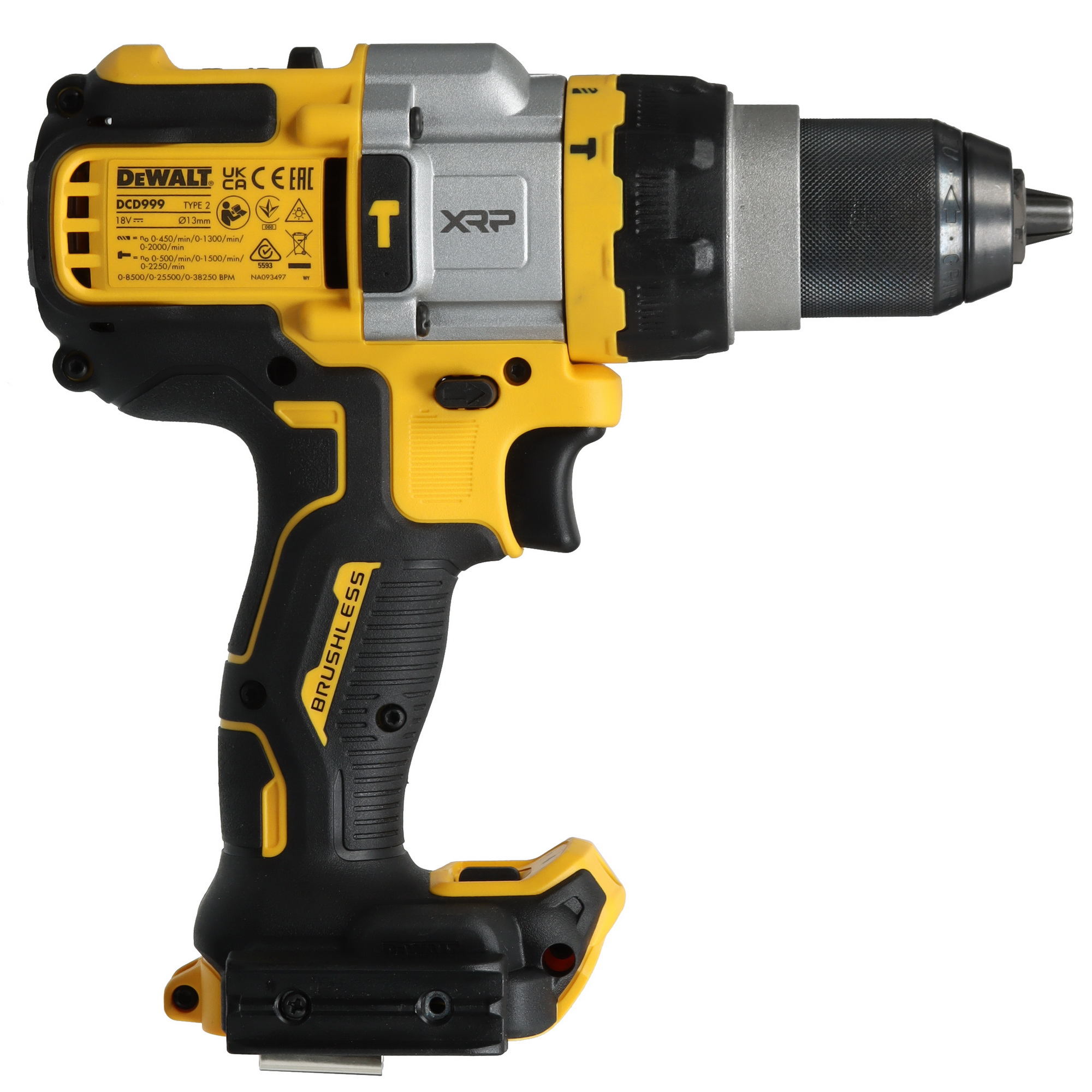 Дрель-шуруповерт DeWalt DCD999NT XR FLEXVOLТ 18/54V  , Без ЗУ, Без АКБ 5437936 STDN-0045956 - Вид №1