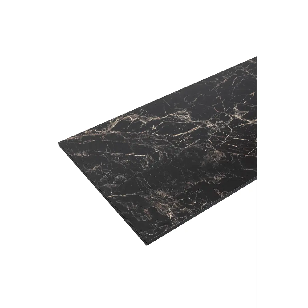 Столешница кухонная Мрамор 300x60x1.6 см HPL-пластик цвет черный Santreyd STLM-2150713 - Вид №4