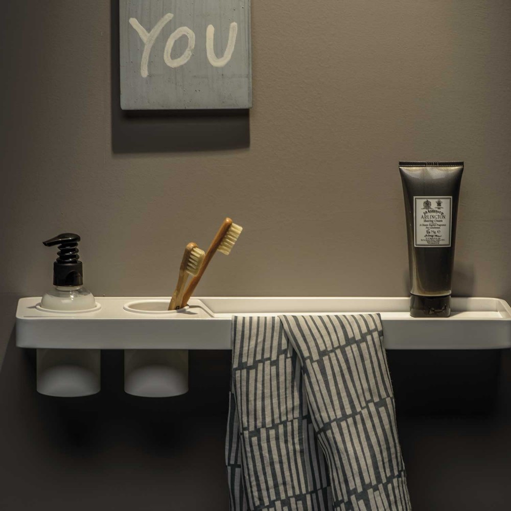 EVBR600EVER Life Design Держатель для полотенец с полочкой 60 см - Brunt Brunt Непрозрачный белый - Вид №6