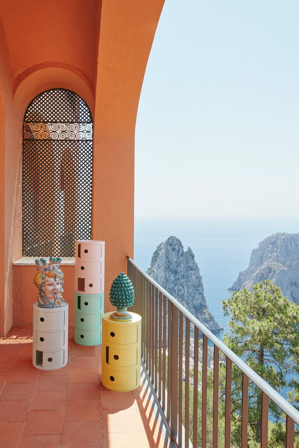 Мобильный биополимерный модульный контейнер Kartell секционные ARCH-00045422 - Вид №3