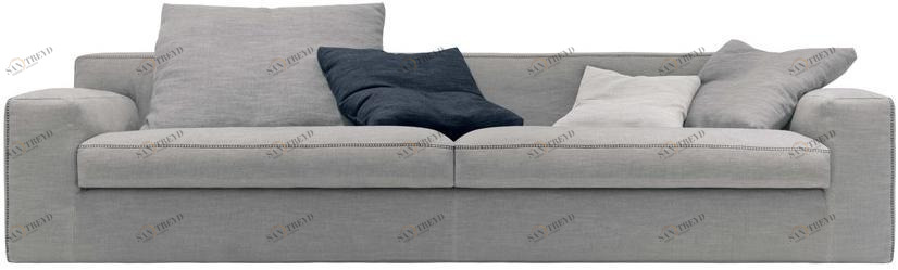 JESSE 3-х местный тканевый диван Leclub sun-id-1410502