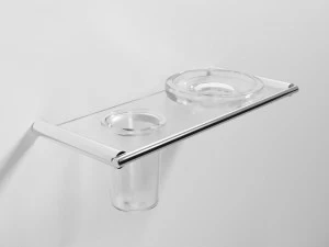 De Rosso Стеклянная мыльница / подставка для зубных щеток Mirto