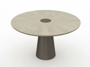 HUGUES CHEVALIER Круглый деревянный стол Saint-germain