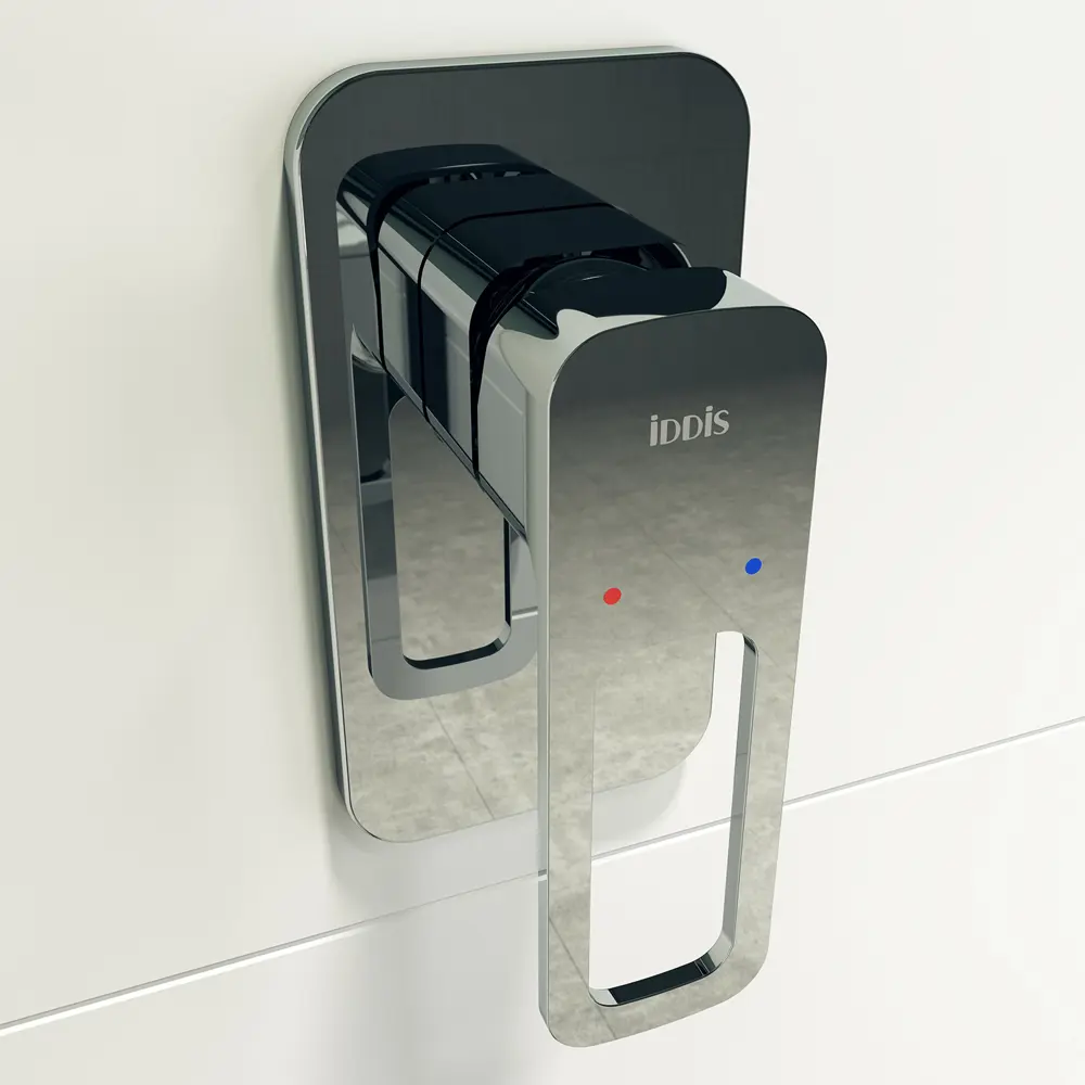 Смеситель для душа встраиваемый Iddis Slide SLISB00i66 скрытый монтаж цвет хром STLM-2162937 - Вид №1