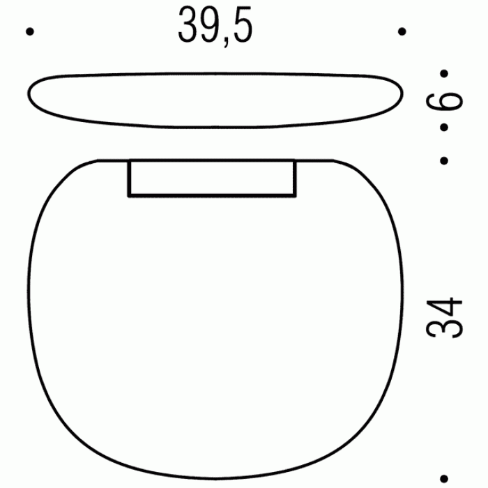 B9637 Contract Откидное сиденье для душа COLOMBO COMPLEMENTI Colombo Design - Вид №2