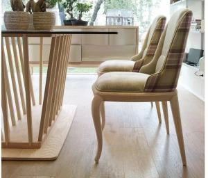 VOLPI Стул из мягкой ткани Contemporary living 1prs-001-00m