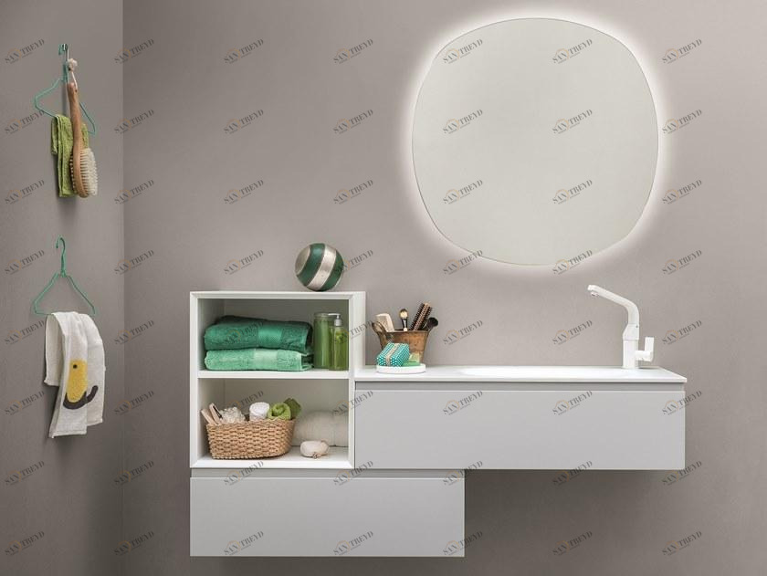 Birex Тумба под умывальник, лакированная Memento sun-id-1395856