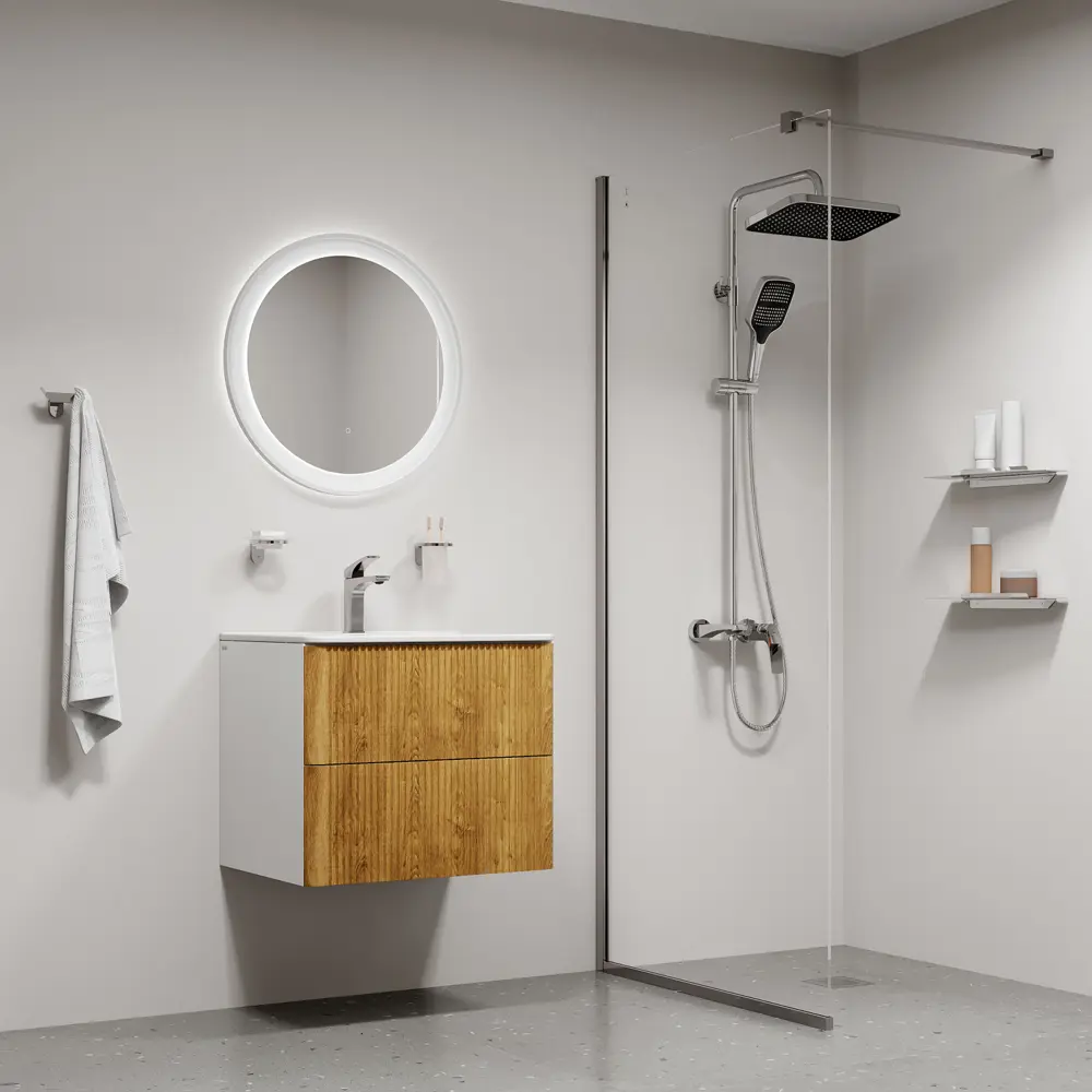 89392205 Душевая система Iddis Lahta LAHSB3Fi06 со смесителем 3 режима цвет хром STLM-1568891 - Вид №5