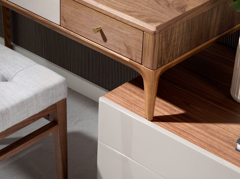 Письменный стол с ящиками деревянный BRT1702-1 от Angel Cerda ANGEL CERDA  288768 Коричневый  - Вид №10