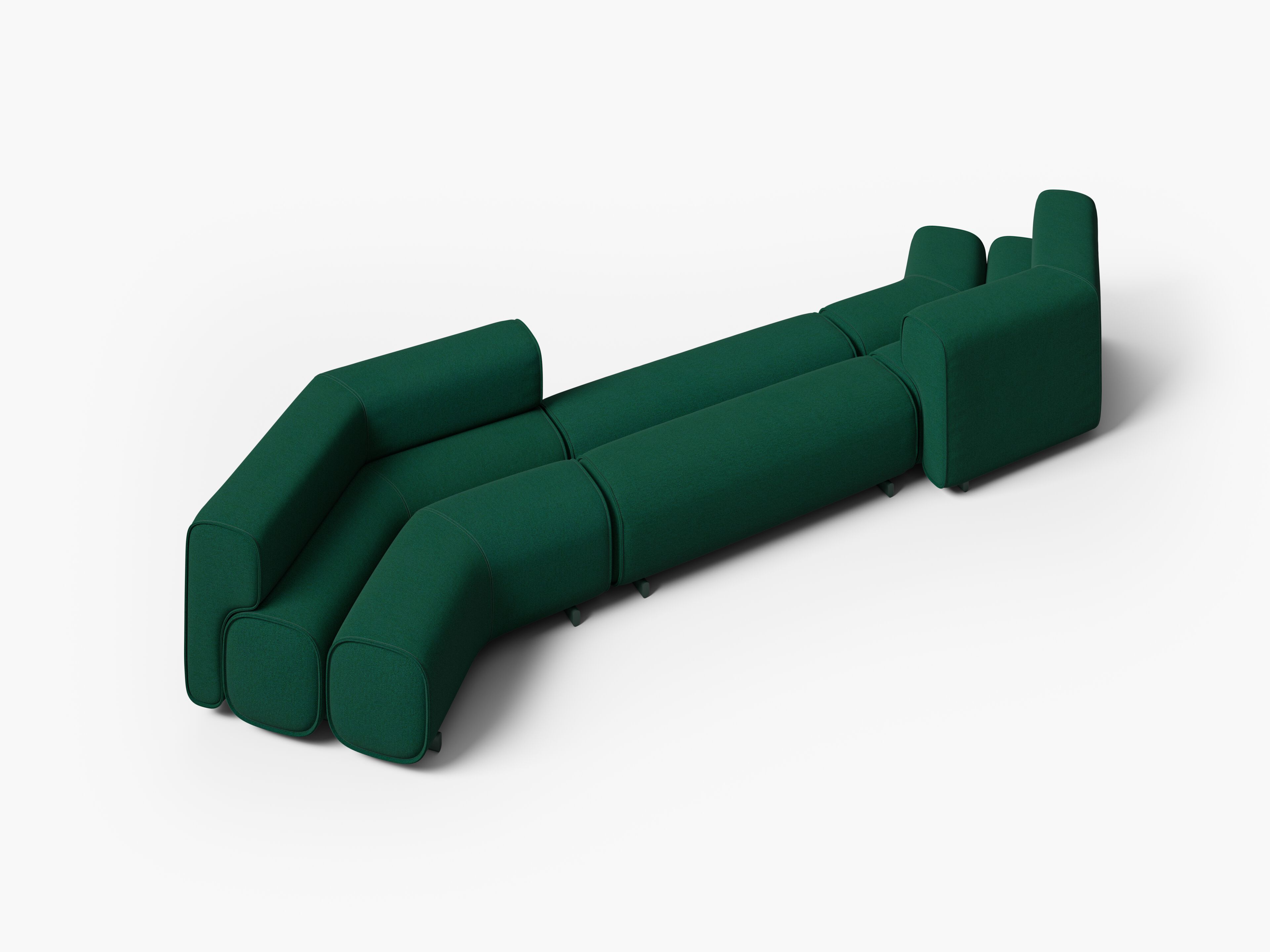 Модульный тканевый диван Desalto Unlimited ARCH-00086167 - Вид №3