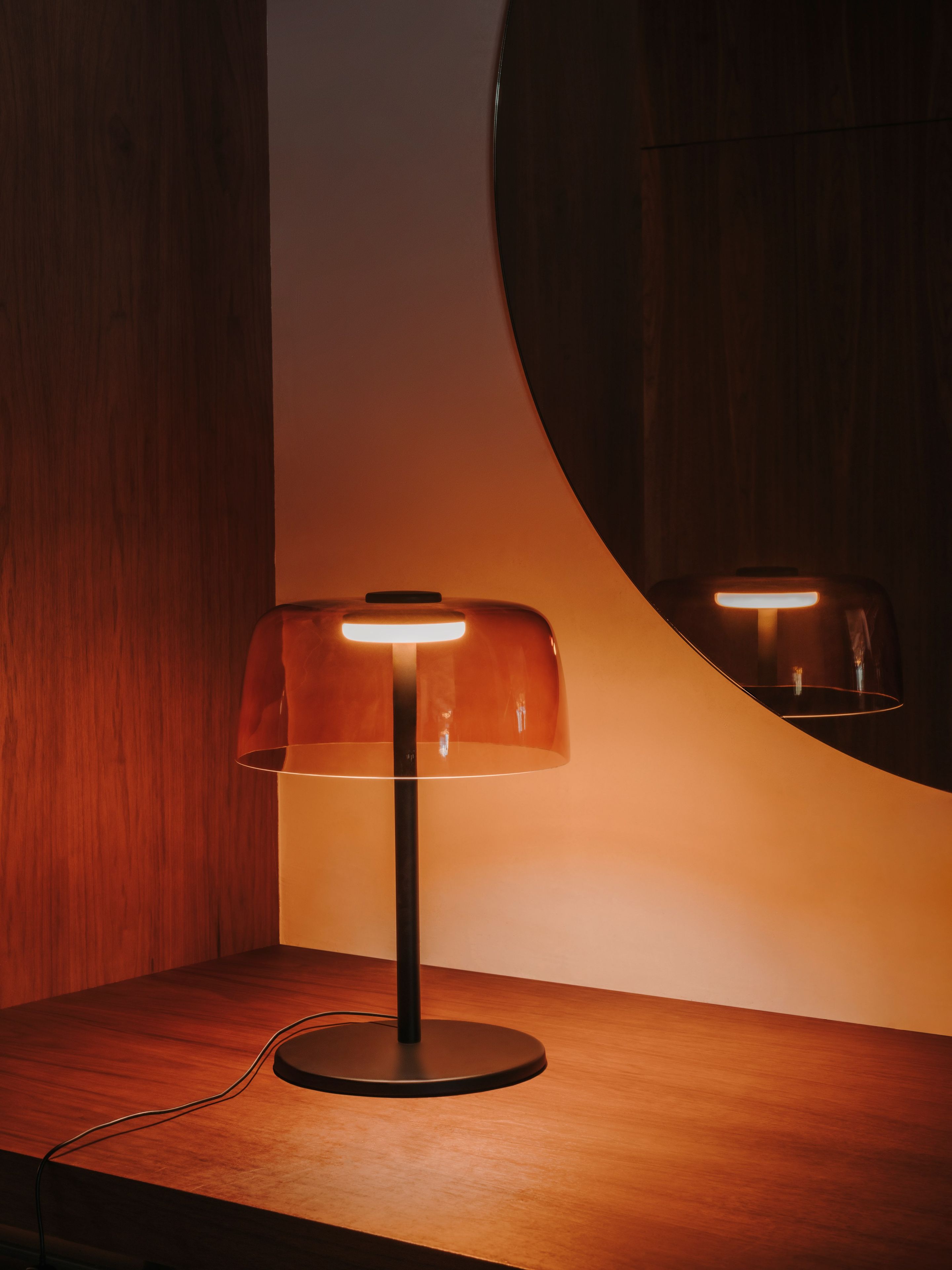 Стеклянная светодиодная настольная лампа LedsC4 Levels ARCH-00029678 - Вид №4