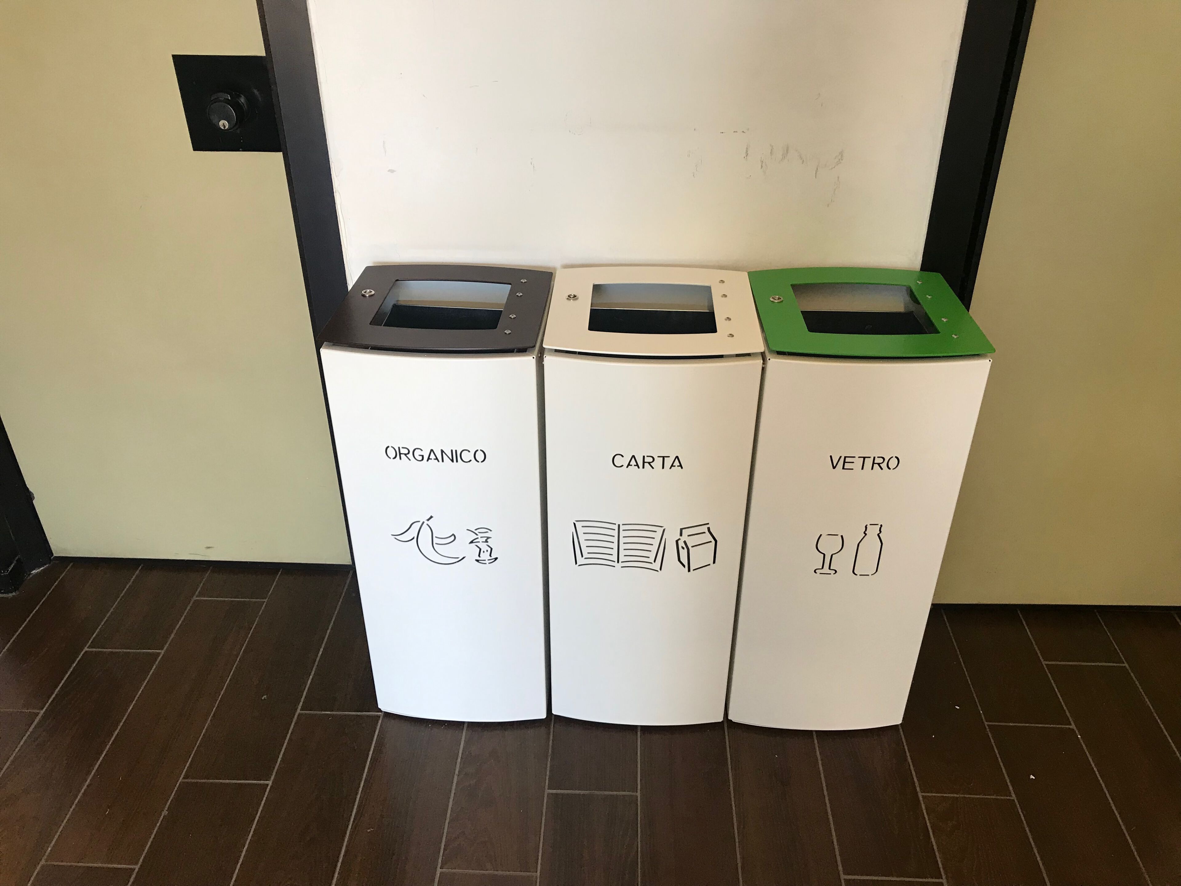 Стальные стойки для мусора на открытом воздухе CITYSì WINDOWS ONE ARCH-00088659 - Вид №6