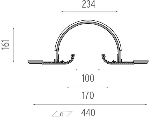 Flos Настенный линейный осветительный профиль Soft collection - linear sun-id-1388589 - Вид №2