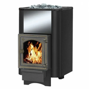 Печь для бани Везувий Русичъ Антрацит 22 (ДТ-4С) 2016 без выноса