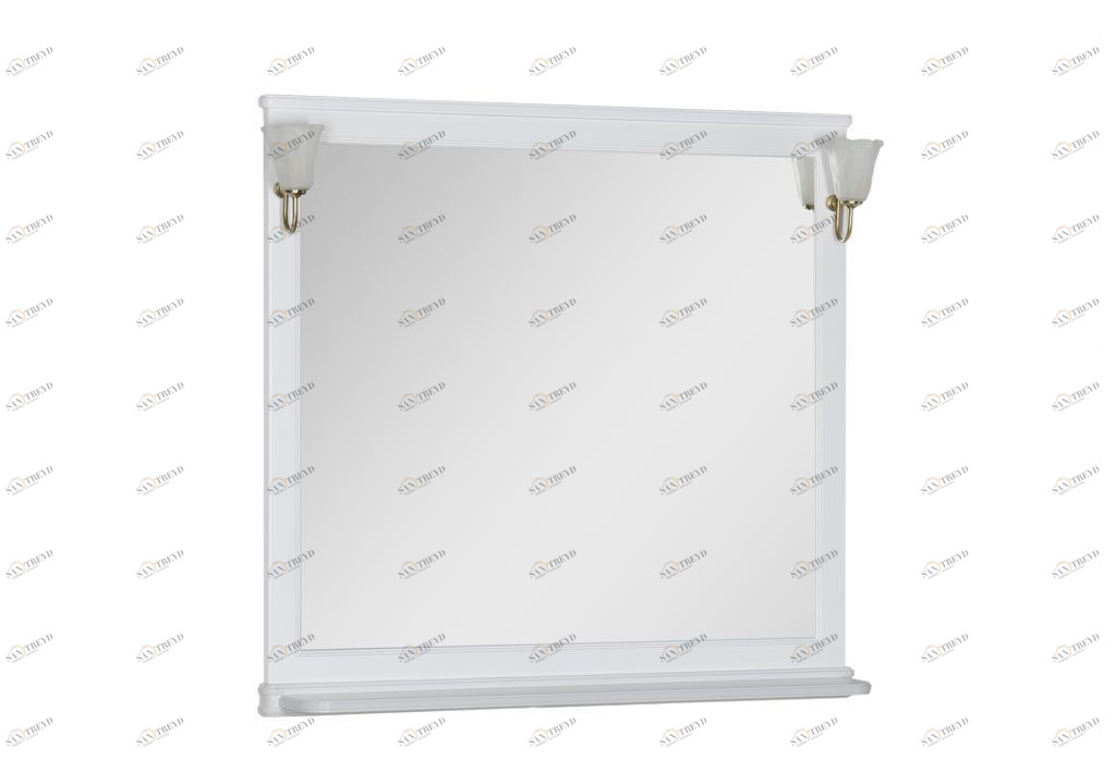 Зеркало Aquanet Валенса 110 белый 00180291