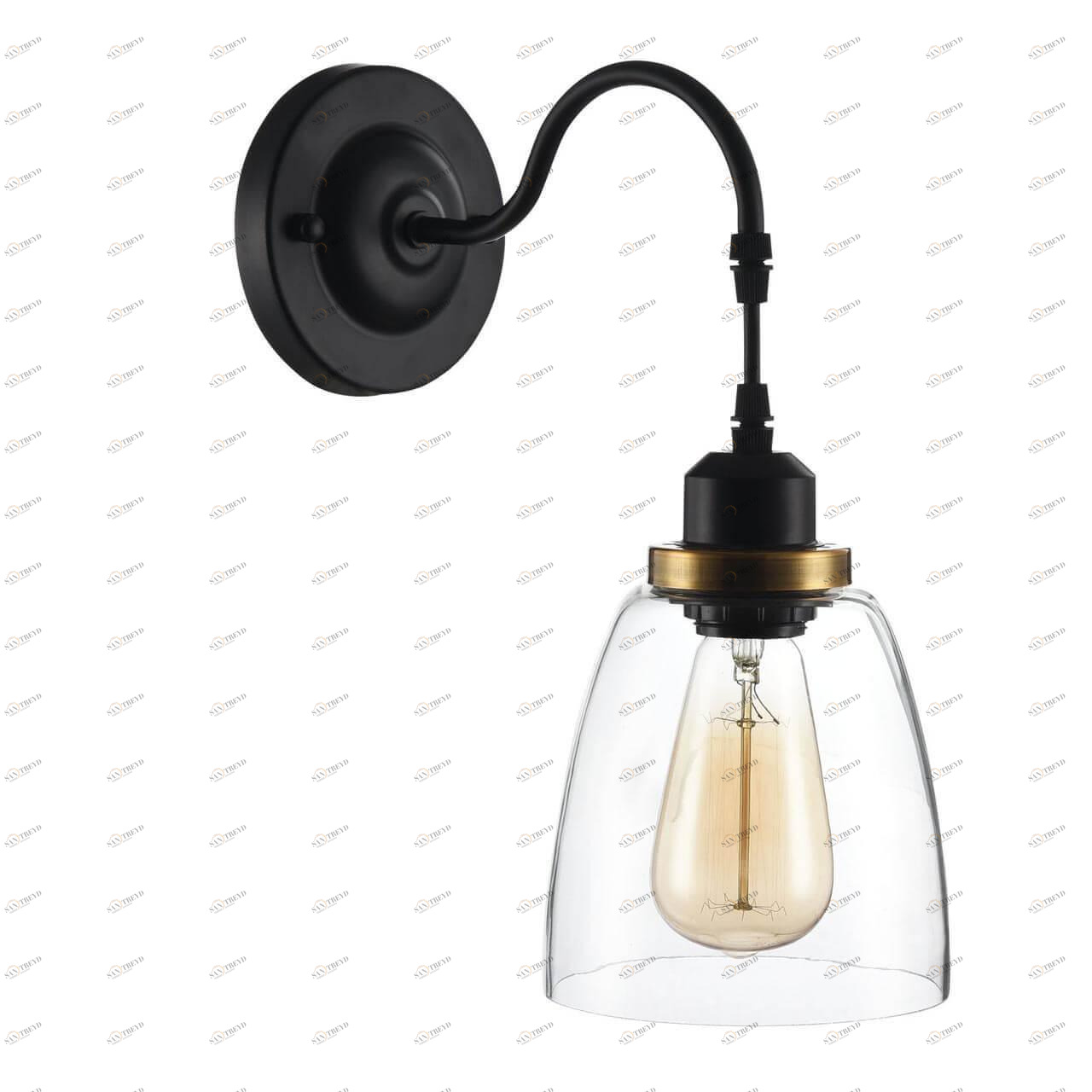 Бра настенное коричневое Freya Louise FR4167-WL-01-BL FREYA LOUISE 00-3928220 Коричневый