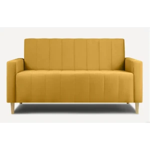 91866326 Диван Divan.ru Маре 142x79x90 см ткань цвет желтый STLM-1511133