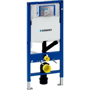 GEBERIT 111.370.00.5 Инсталляция Geberit Duofix для подвесного унитаза, 112 см, со смывным бачком скрытого монтажа Sigma 12 см, для системы очистки воздуха с помощью фильтра