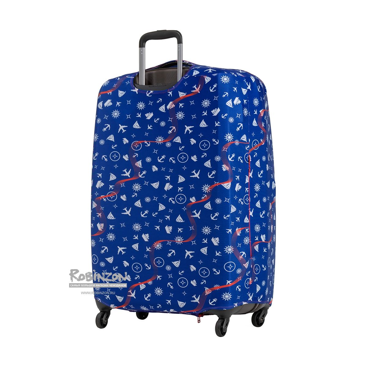 SP240 Traveler-L/XL Чехол для чемодана большой Traveler L/XL Routemark SP240  - Вид №1