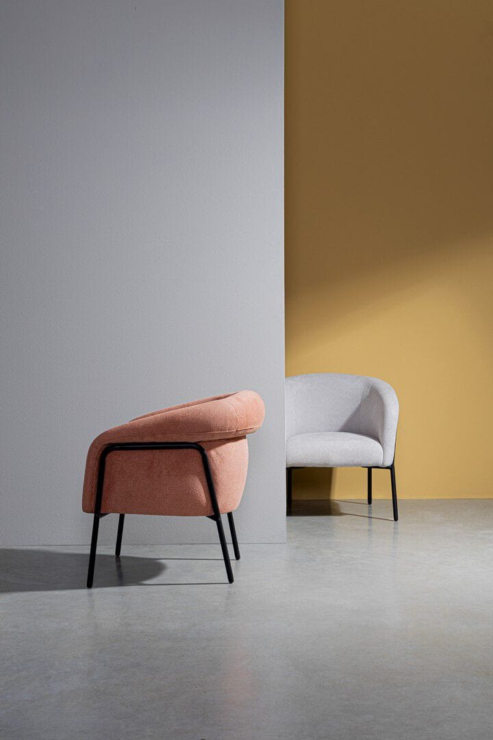 Тканевое кресло с подлокотниками BIZZOTTO CAMILA ARCH-00013106 - Вид №1