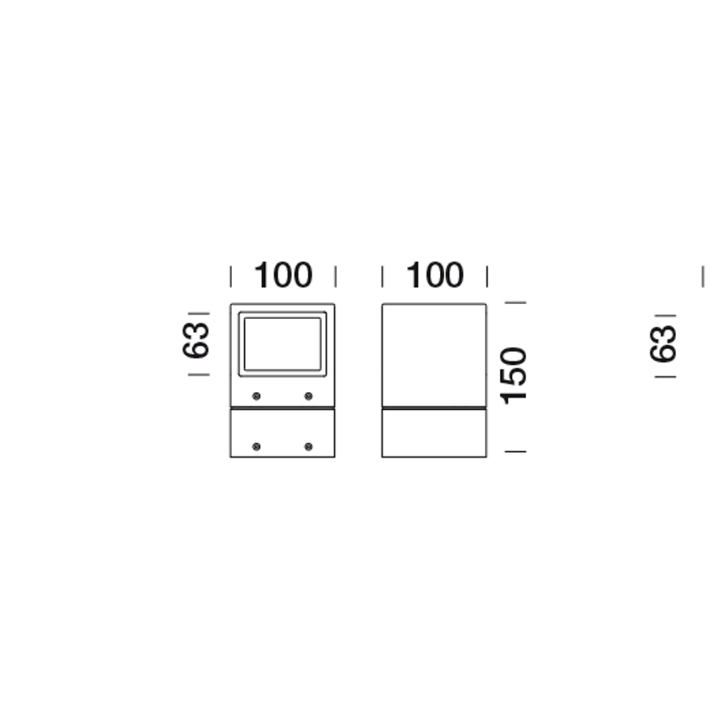 1015611 Мобильный светильник Platek MINI ONE Paletto  MINI ONE Bollard H. 150 mm - 1 LED 3000K 1 Opening  - Вид №6