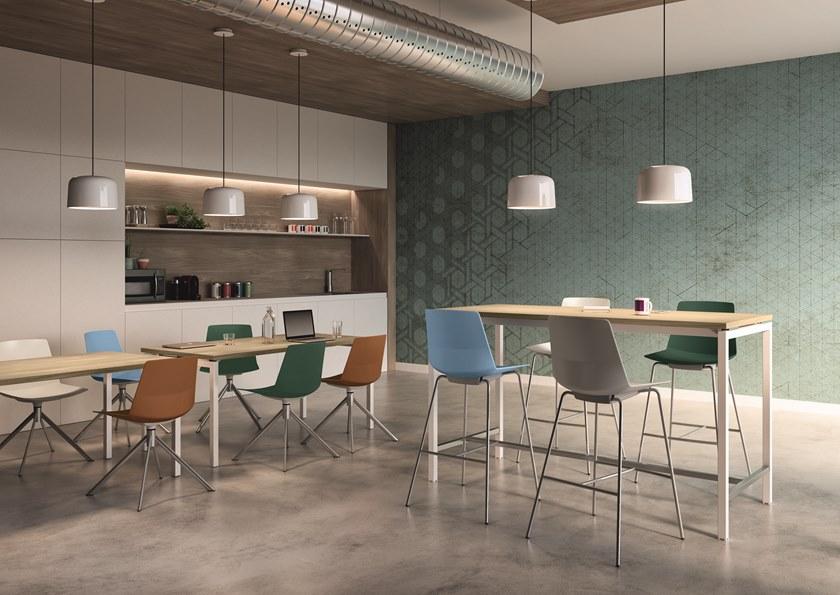 Quadrifoglio Прямоугольный стол для совещаний с системой управления кабелями Creo sun-id-1349126 - Вид №2