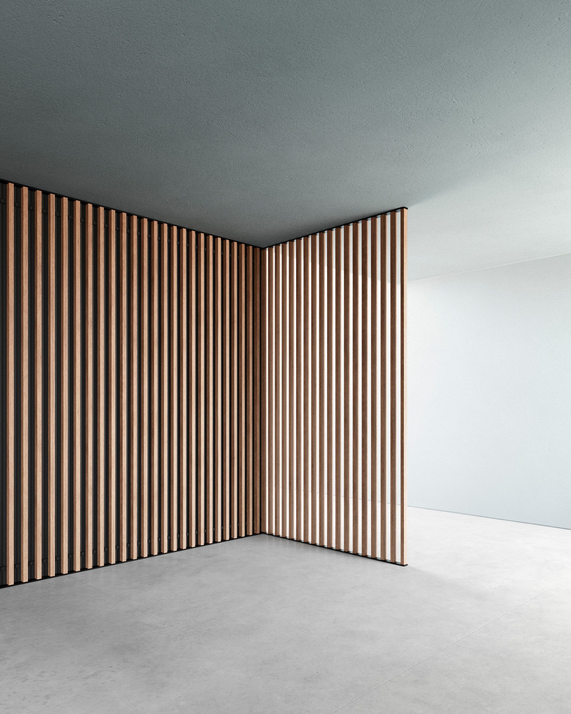 Модульная решетчатая система Dresswall В полоску на фасаде ARCH-00135521 - Вид №1