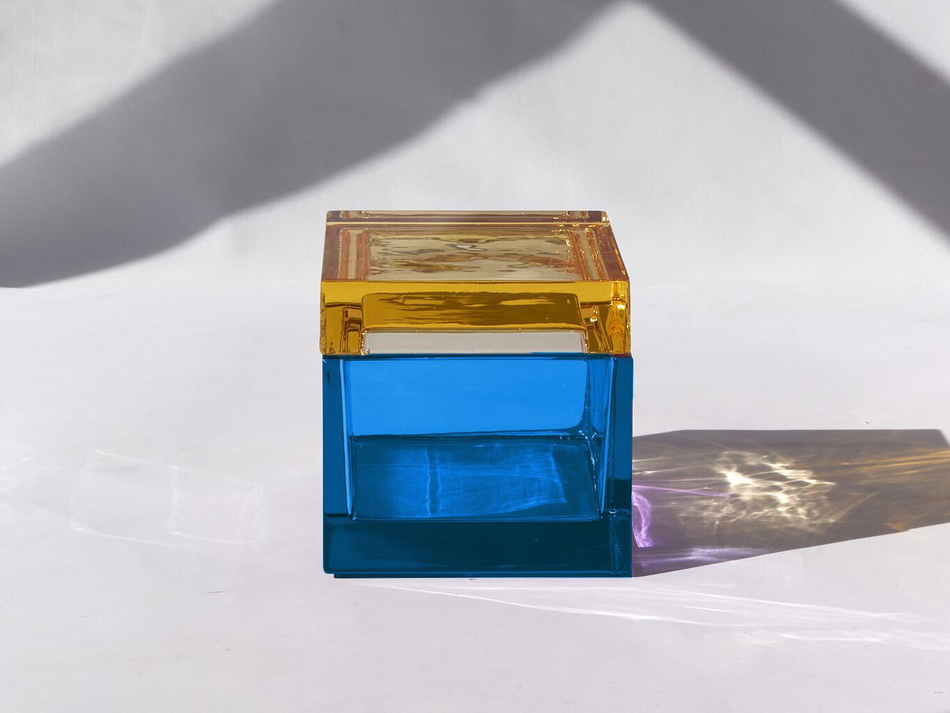 Двухцветный контейнер из дутого стекла Studio Bojola PALMI ARCH-00058347 - Вид №38