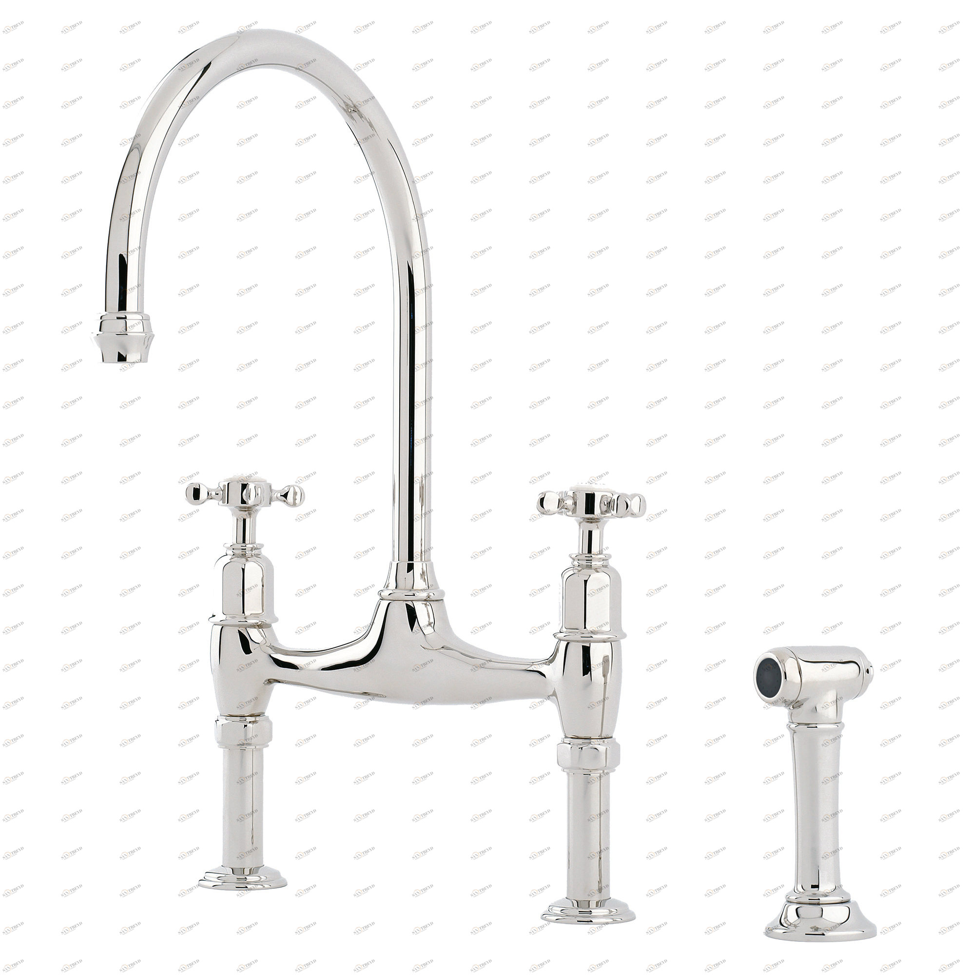 Traditional bathrooms Однорычажный смеситель для кухни P&R IONIAN Pr4172.ag 