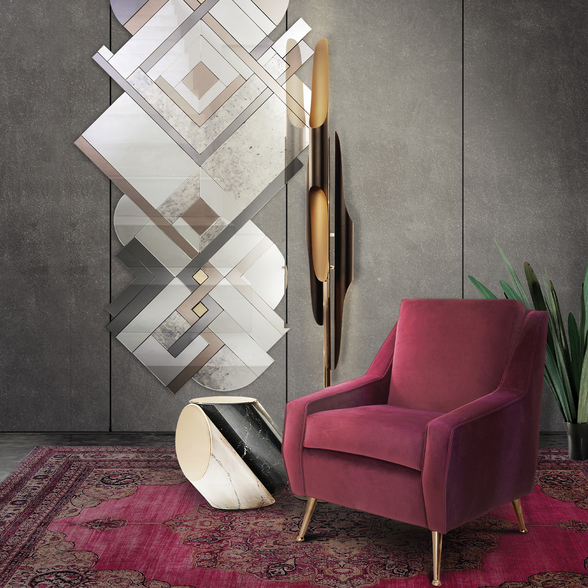 Зеркала Lemprica Mirror Covethouse KOKET  - Вид №1