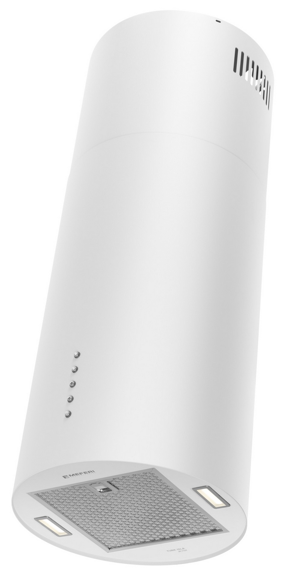 9202545 Вытяжка островная Meferi TUBE35WH ISLA ULTRA белый STDN-0002956 - Вид №3