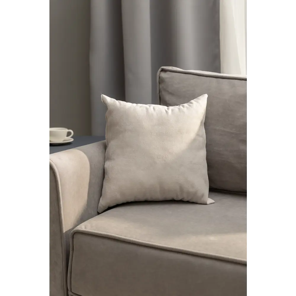 Подушка Inspire Manchester 40x40 см цвет серый Grey STLM-2196649 - Вид №3