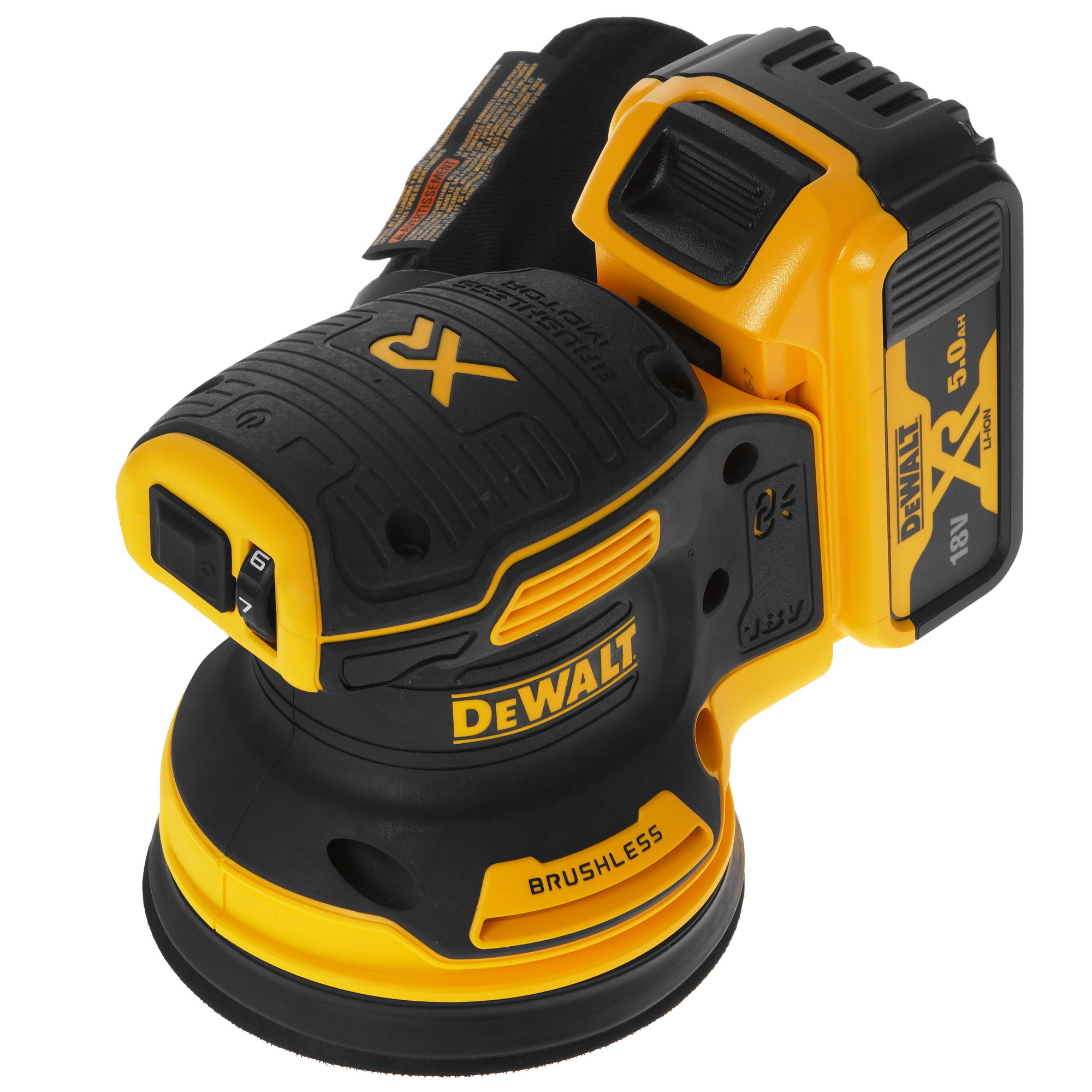 Эксцентриковая шлифмашинка DeWALT DCW210P2 XR FLEXVOLТ 18/54V 5437859 STDN-0044658