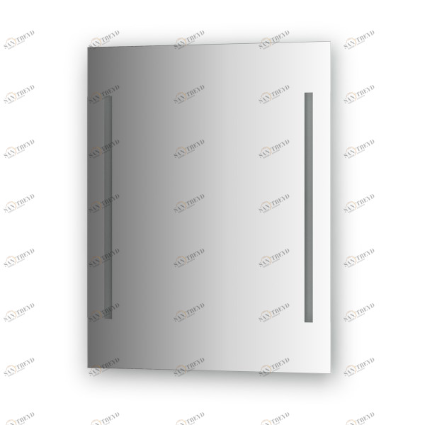 Зеркало с 2-мя встроенными LED-светильниками 10,5 W (60x75 cm) EVOFORM LEDLINE BY 2115 sun-id-561486