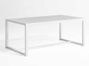 Алюминиевый прямоугольный садовый стол