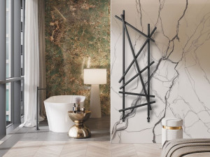 Настенный стальной полотенцесушитель