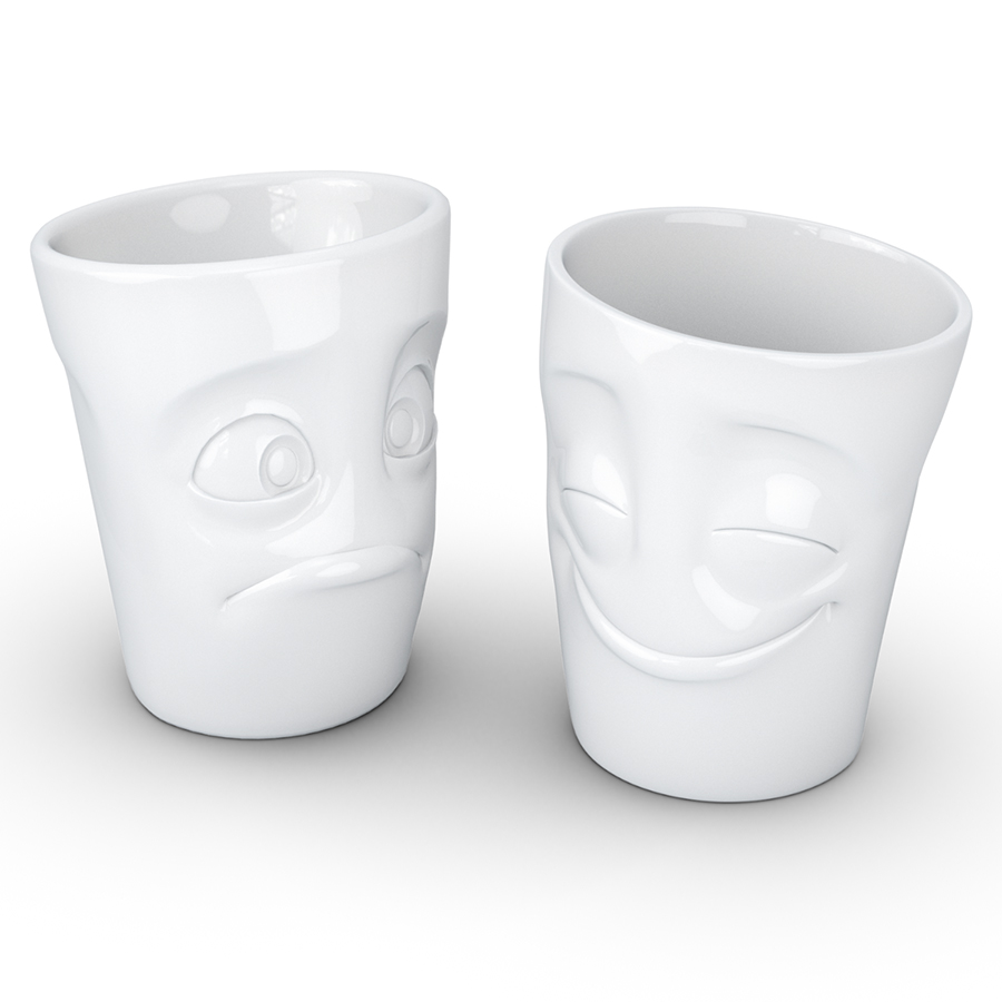 T01.28.01 Набор из 2 кружек tassen cheery & baffled 350 мл белый Tassen by FIFTYEIGHT PRODUCTS  - Вид №6