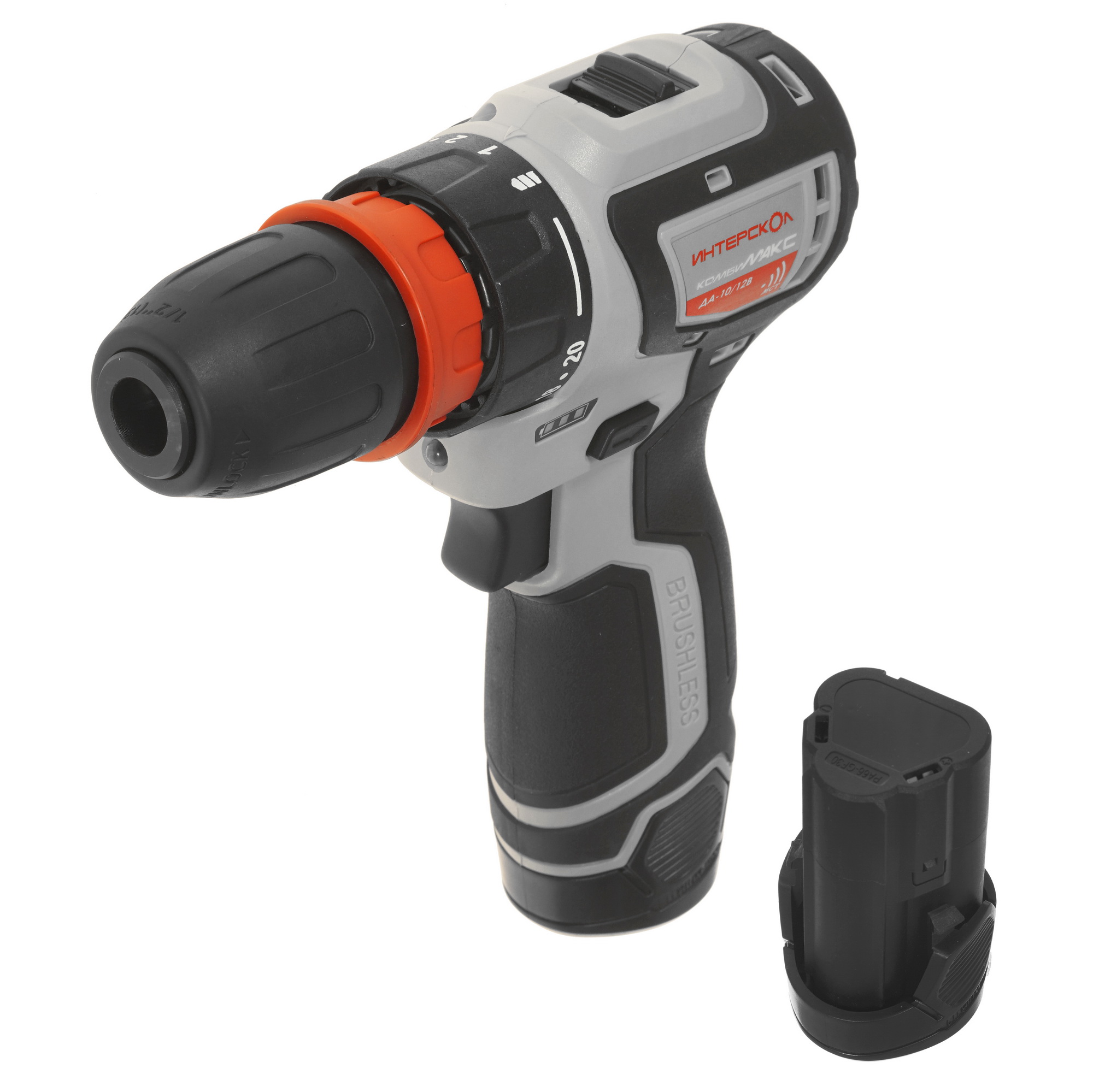 Дрель-шуруповерт Интерскол КомбиМАКС ДА-10/12В 36 АПИ-Т 12V 9960777 STDN-0053317 - Вид №2