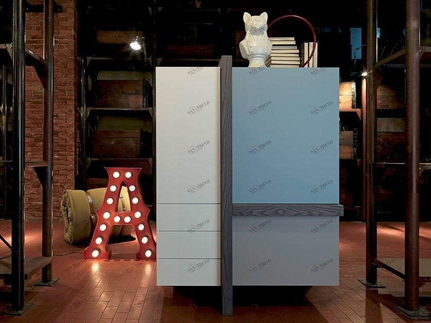 Fimar Лакированный буфет из вяза T-line sun-id-1373805