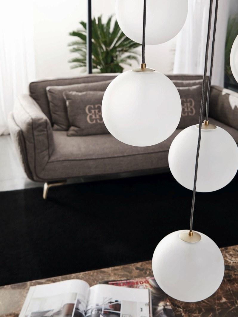 Grilli Люстра из алебастра Moon 740607 - Вид №1