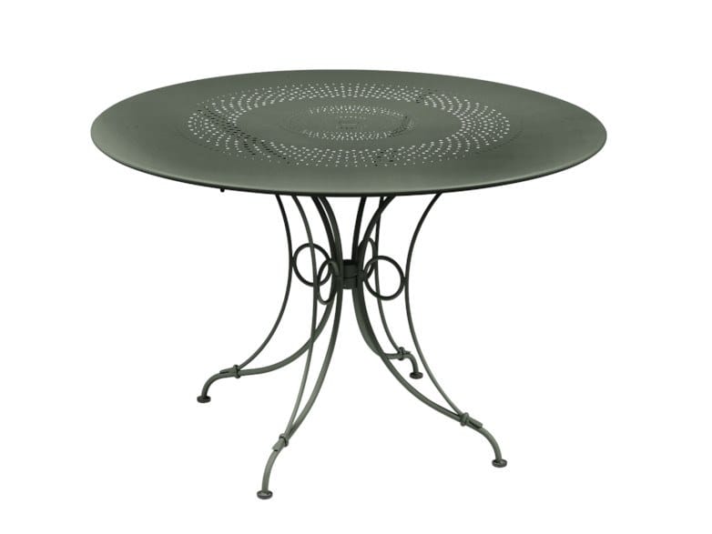 Стальной круглый садовый стол Fermob 1900 ARCH-00095172