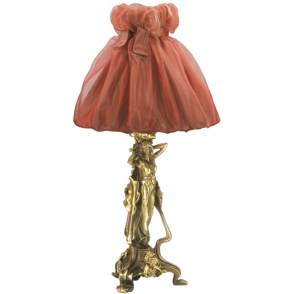 32064,34003 Настольная лампа Флора Бронза Мадлен Роза BOGACHO 4627138210697, 4627138150962