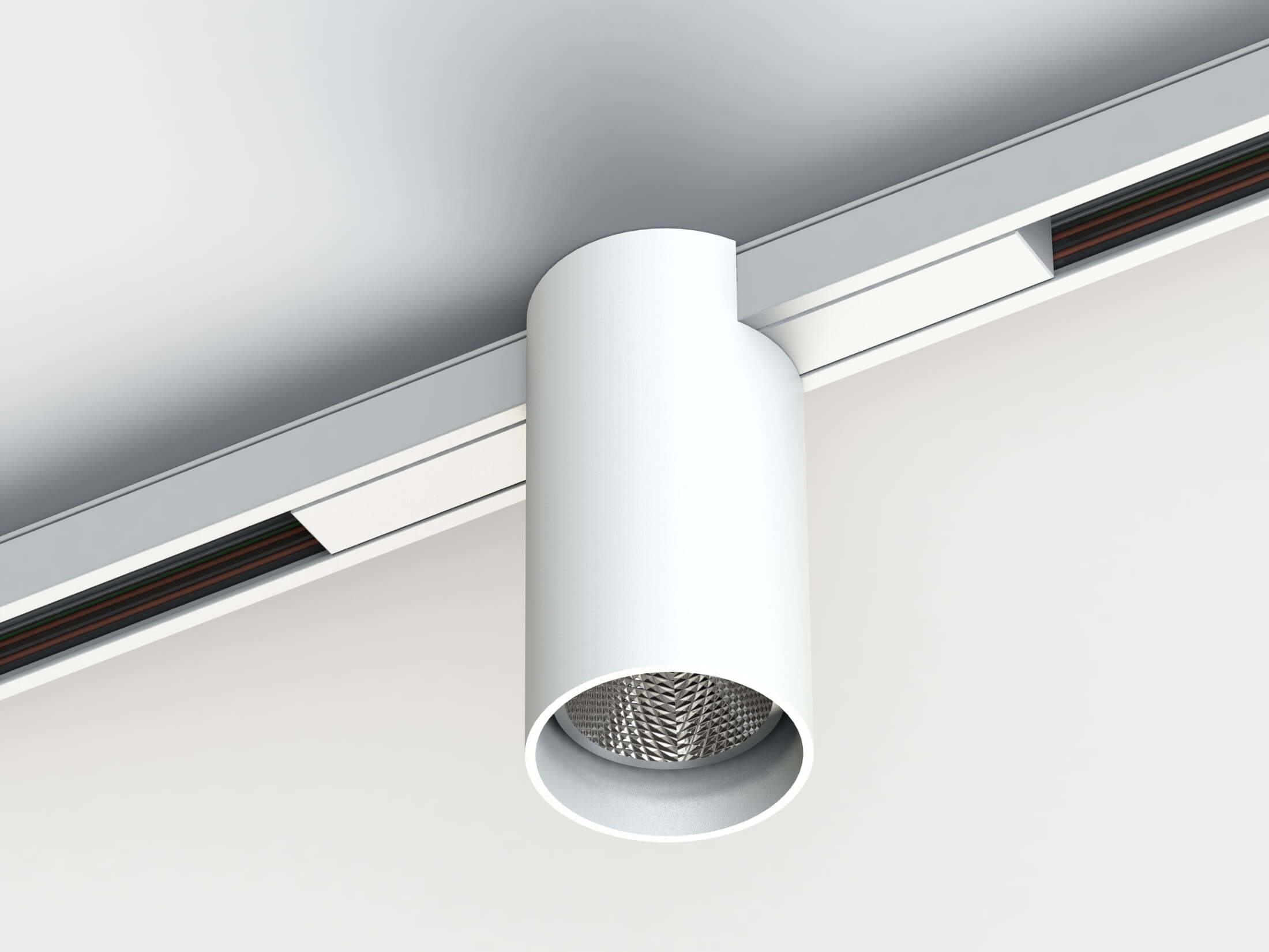 Экструдированный алюминиевый светодиодный прожектор Lucifero's мини-трек-потолок ARCH-00000254