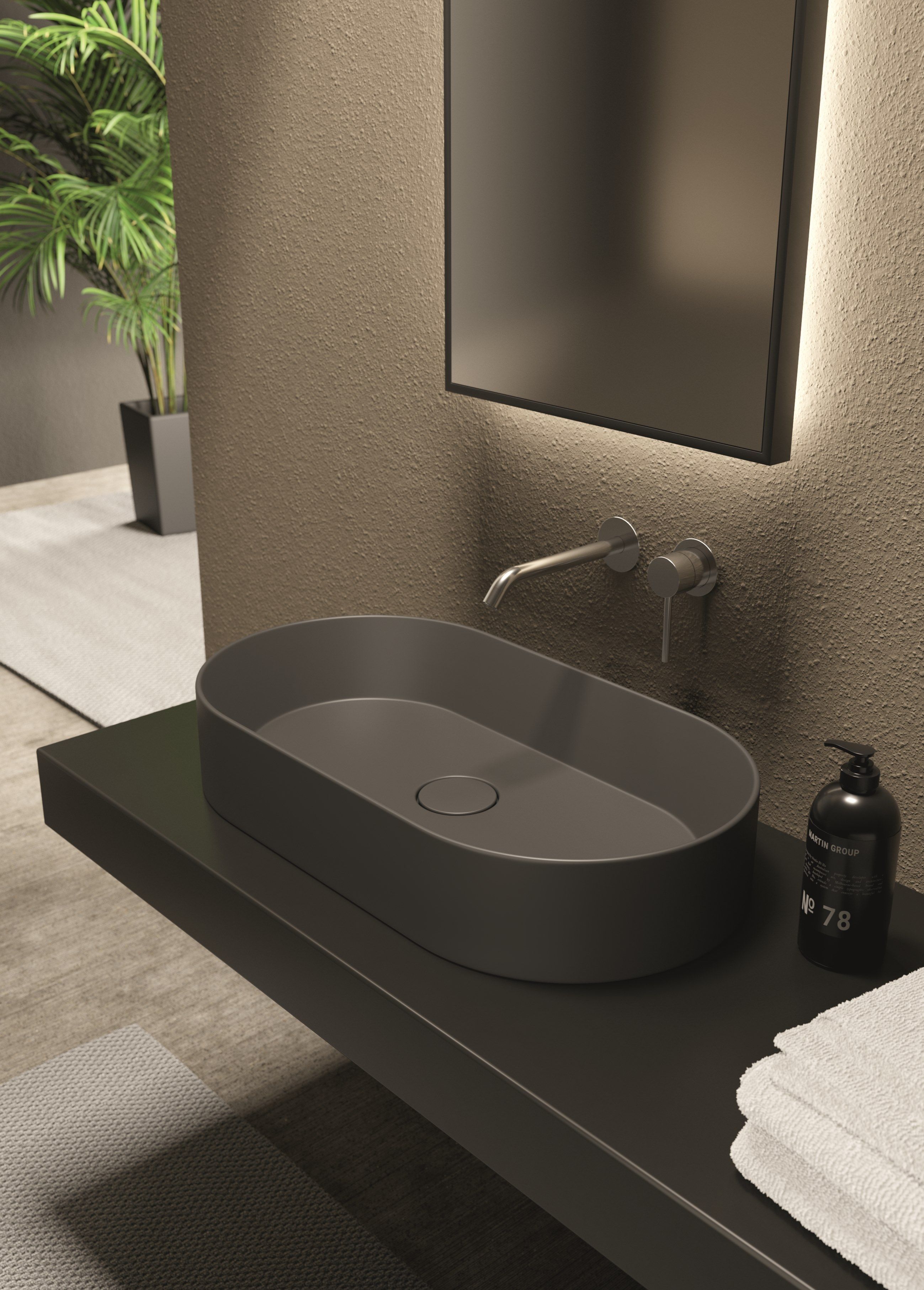 Керамическая овальная столешница Alice Ceramica ARCH-00079056 - Вид №1