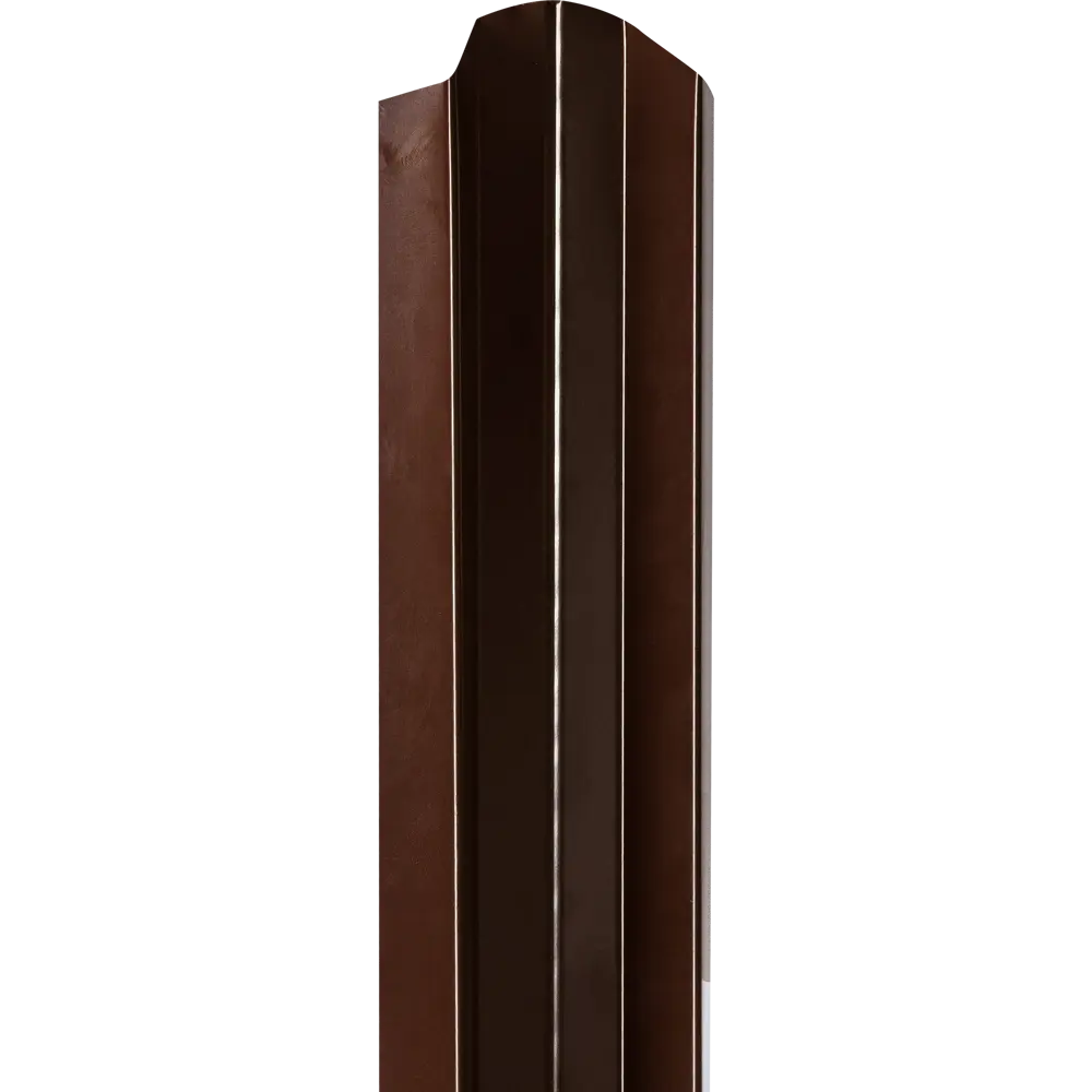 Штакетник односторонний СТ-М 100мм 2 м 8017 коричневый 82022441 STLM-2176397 Santreyd 