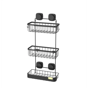 Полка для душа Iddis Soul LM006WC3Bi44 3 яруса цвет черный