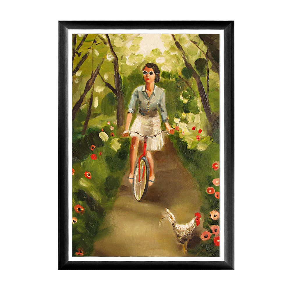 256911681_1818 Арт-постер "Велосипедная дорожка" Object Desire 