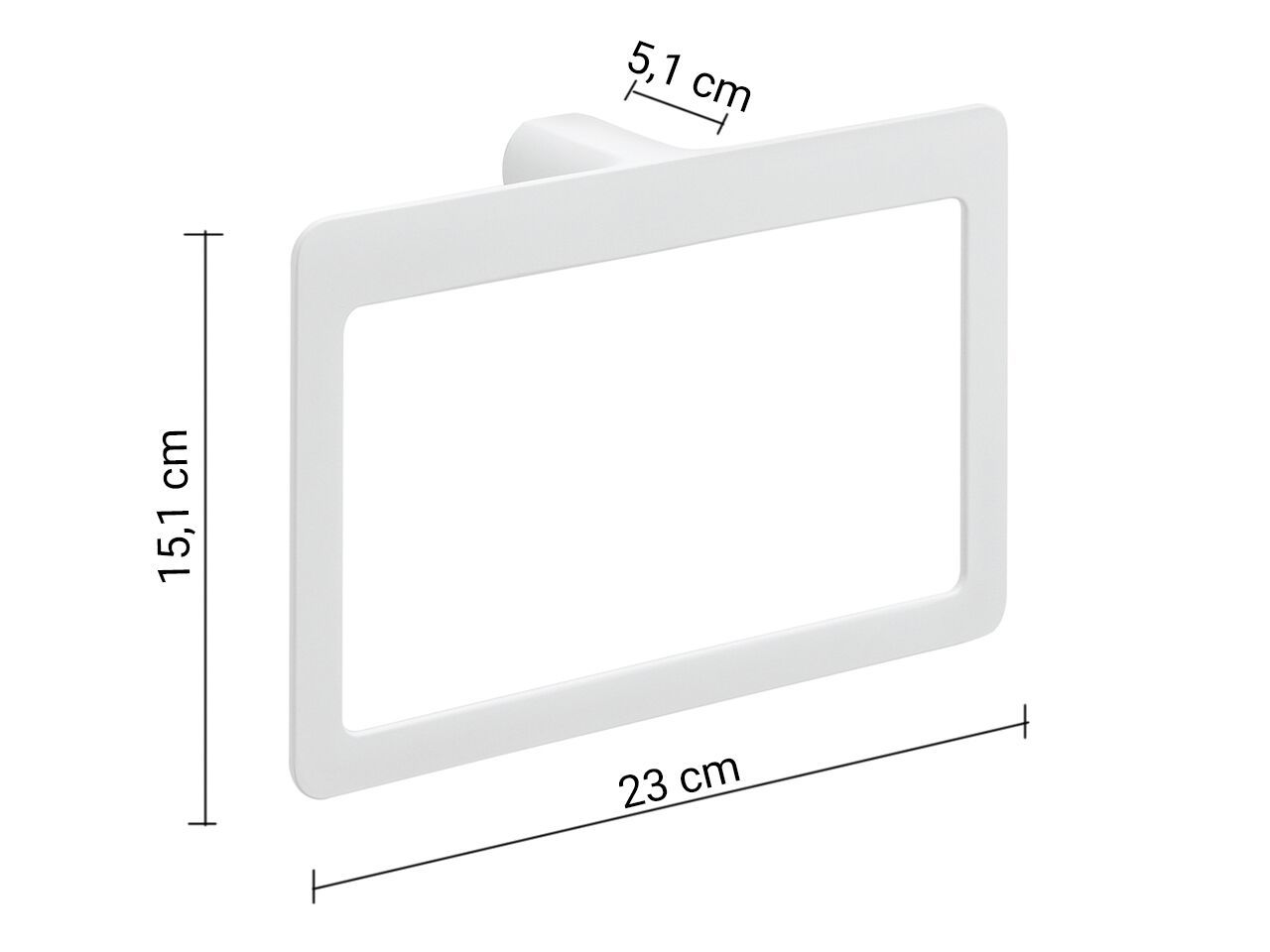 Держатель для полотенец из латуни GEDY Пиренеи ARCH-00046645 - Вид №5