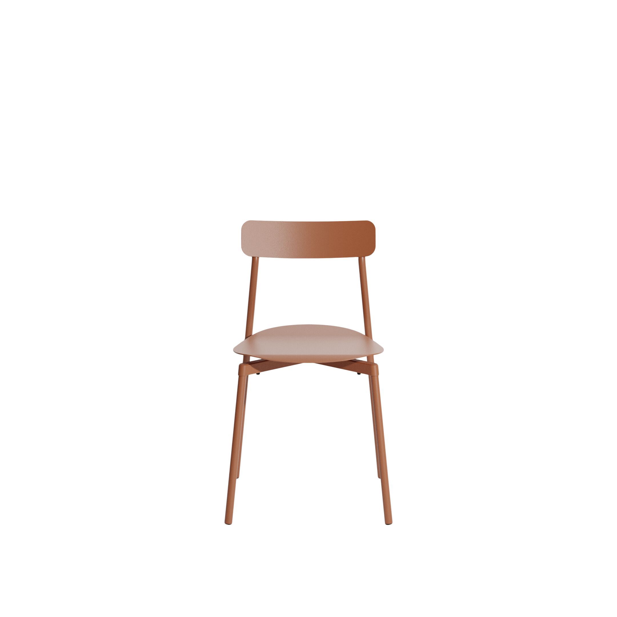 Алюминиевый штабелируемый стул с порошковым покрытием Petite Friture Fromme ARCH-00150568 - Вид №65