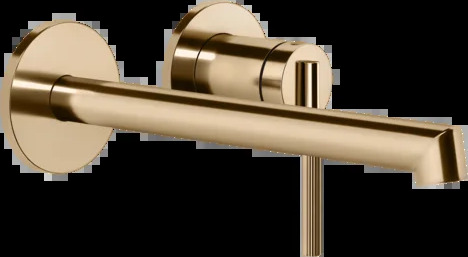 Смеситель для умывальника 63583 735 Gessi Ingranaggio ТЕПЛАЯ БРОНЗА PVD